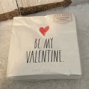 Rae Dunn Be My Valentine Napkins